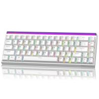 Magegee Air68 Wireless White, RGB,  Poseidon Switch, US