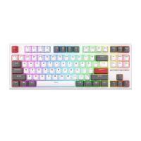 ROYAL KLUDGE RKR87 White, Red Switch, US