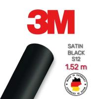 3M 2080 S12 Black Satin