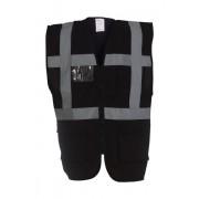 Melna drošības veste ar kabatām Nr.120/44m