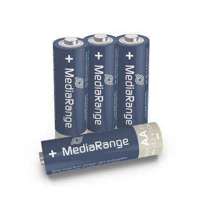 BATTERY LITHIUM MIGNON AA 1.5V/4PCS MRBAT154 MEDIARANGE