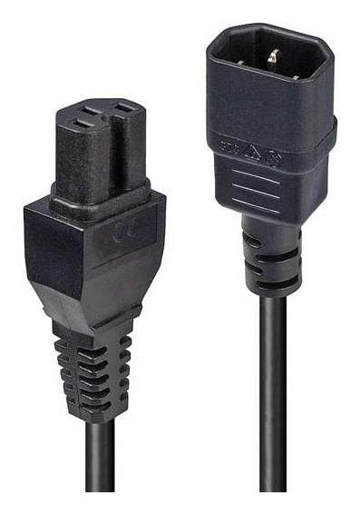 CABLE POWER C14 TO C15/1M 30401 LINDY