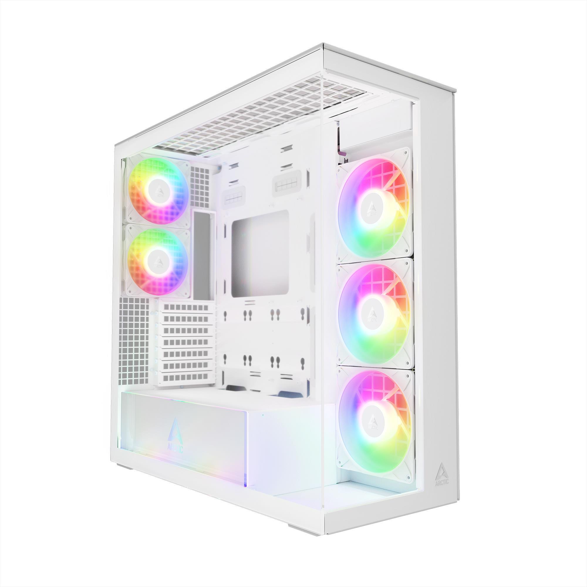Case ARCTIC Xtender (White) MidiTower Case product features Transparent panel Not included Colour White ACPCC00014A