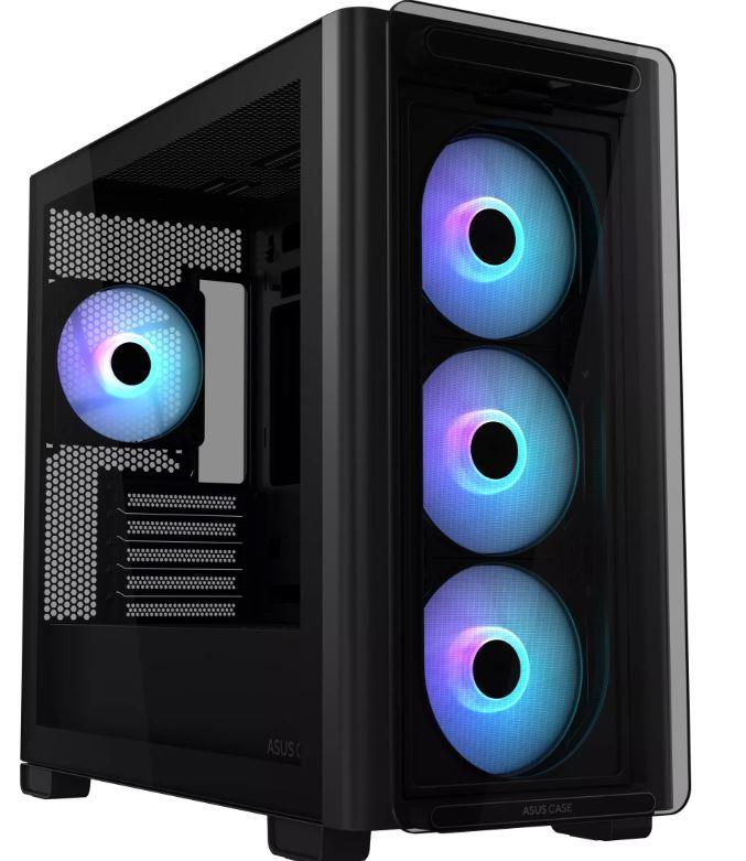 Case ASUS A23 PLUS MidiTower Case product features Transparent panel MicroATX MiniITX Colour Black A23PLUSTG/ARGBBLACK