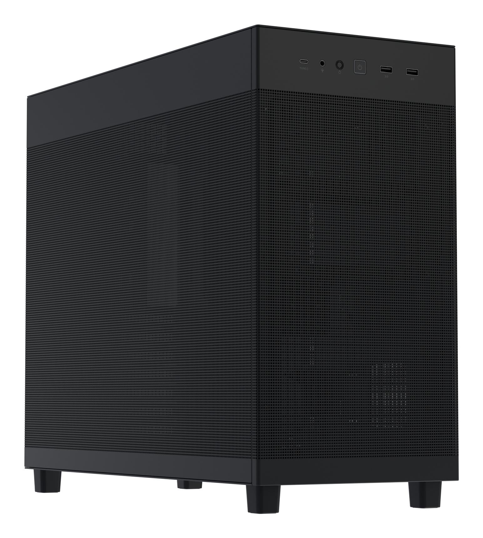 Case ASUS ATX/micro ATX/Mini-ITX Black/Transparent Midi Tower PC PRIME AP303 TG BLACK 90DC00V0-B39010