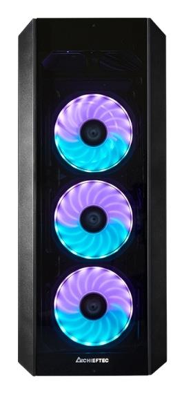 Case CHIEFTEC ATX/micro ATX/Mini-ATX Black Midi Tower PC GL-03B-UC-OP