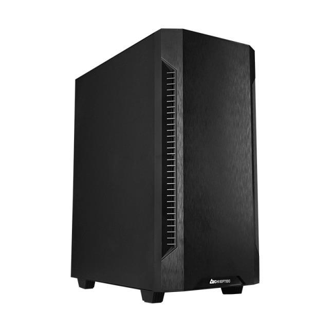 Case CHIEFTEC ELOX MidiTower Not included ATX MicroATX MiniITX Colour Black AS-01B-OP
