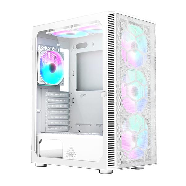 Case MONTECH X3 Mesh MidiTower Not included ATX MicroATX MiniITX Colour White X3MESH(W)
