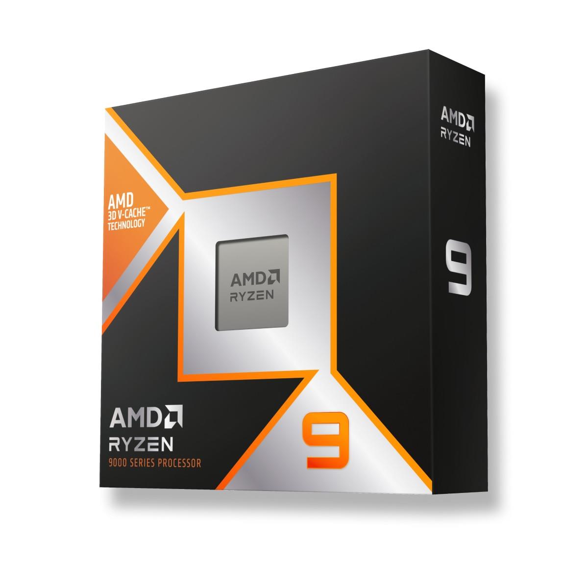 CPU AMD 9900X3D AMD Ryzen 9 Desktop AMD RyzenT 9 9900X3D  4.4 GHz 12xCores Cache 140 MB Socket Socket AM5 TDP 120 W GPU Yes Tray 100-000001368