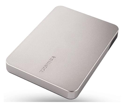 External HDD TOSHIBA 1000 GB Colour Silver HDTX210ESCAA
