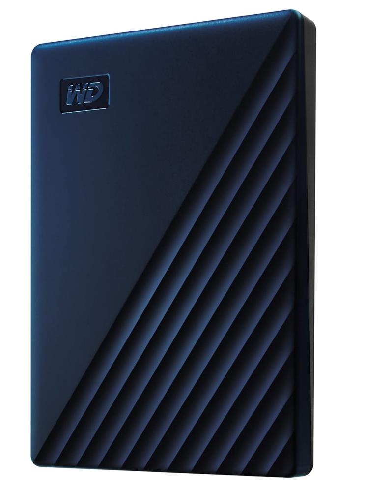 External HDD WESTERN DIGITAL 5000 GB Colour Blue WDBA2F0050BBL-WESN