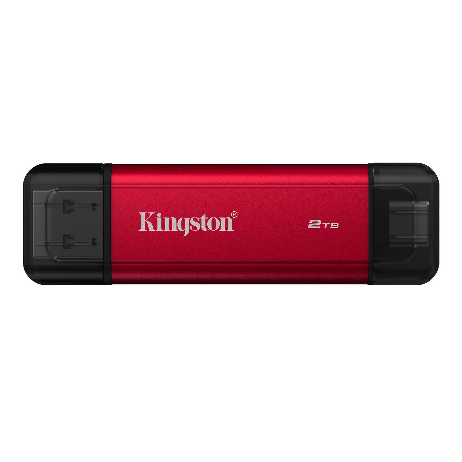External SSD KINGSTON 2TB 3D NAND Write speed 950 MBytes/sec Read speed 1050 MBytes/sec SPSD/2TB