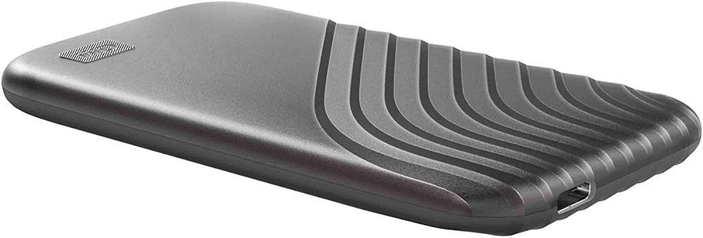 External SSD WESTERN DIGITAL My Passport 4GB USB-C USB 3.2 Write speed 1000 MBytes/sec Read speed 1050 MBytes/sec WDBAGF0040BGY-WESN