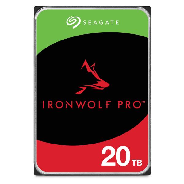 HDD SEAGATE IronWolf Pro 20TB SATA 256 MB 7200 rpm 3,5" ST20000NT001