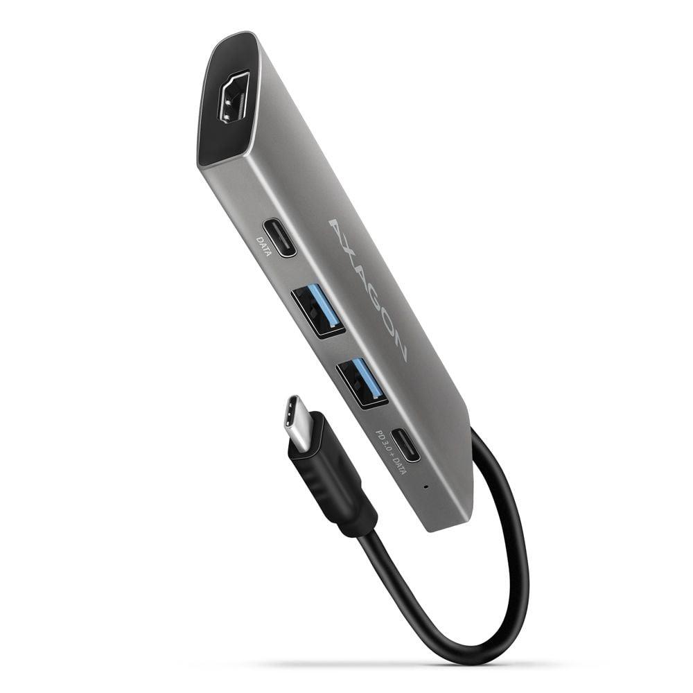 I/O HUB USB-C 5IN1/0.13M HMC-5G21 AXAGON