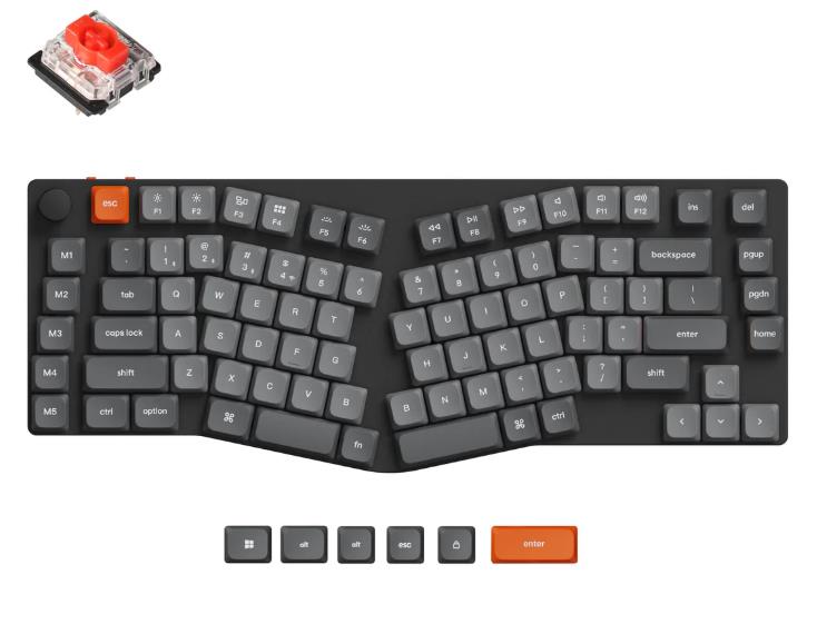 KEYBOARD WRL K15 MAX/BLACK K15M-A1 KEYCHRON