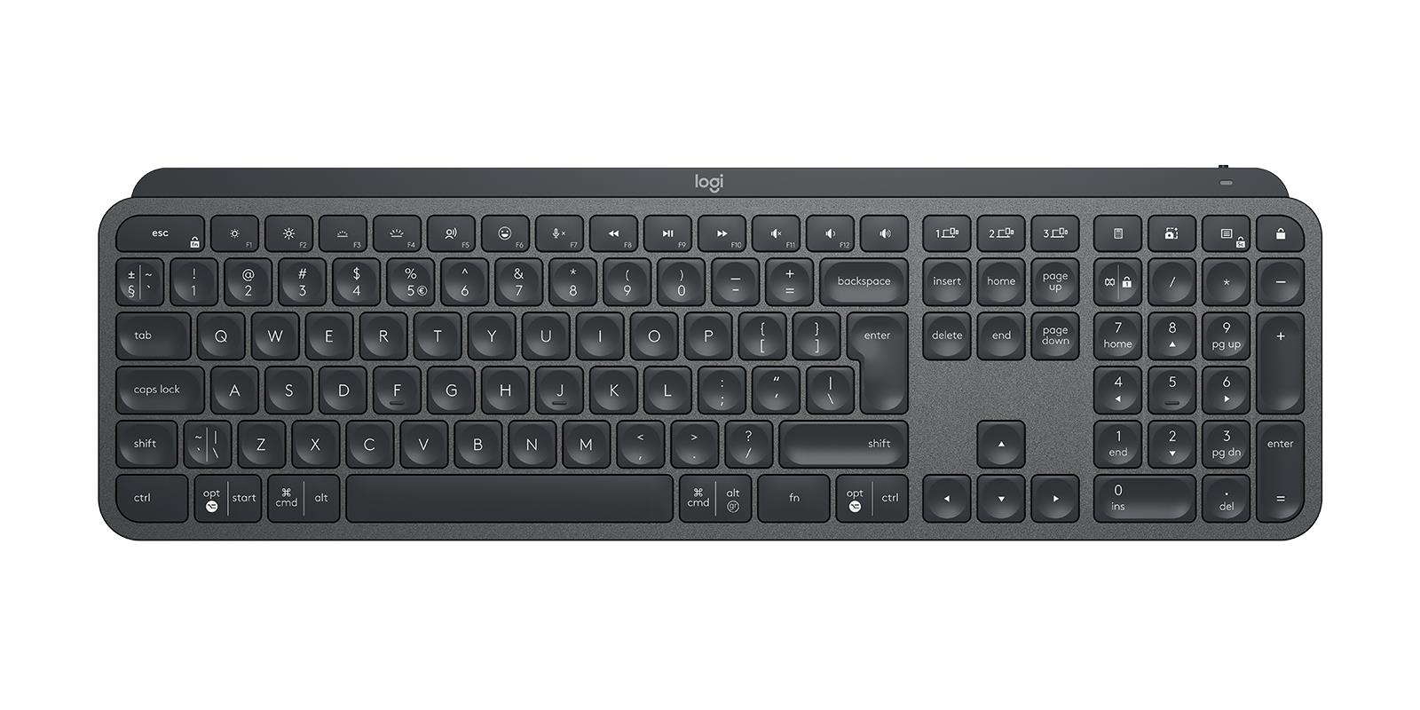 KEYBOARD WRL MX KEYS MASTER/GRAPHITE 920-010251 LOGITECH
