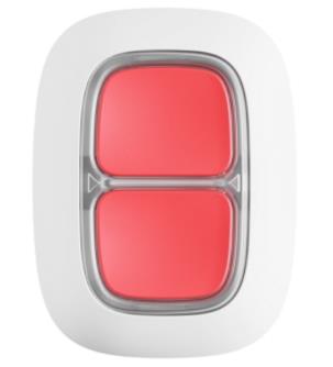 KEYFOB WIRELESS DOUBLE BUTTON/WHITE 38103 AJAX