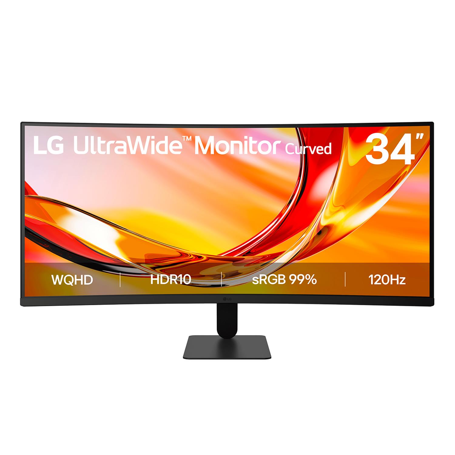LCD Monitor LG 34 " 3440 x 1440 pixels UltraWide Quad HD Native aspect ratio 21:9 LCD Curved 34U601B-B