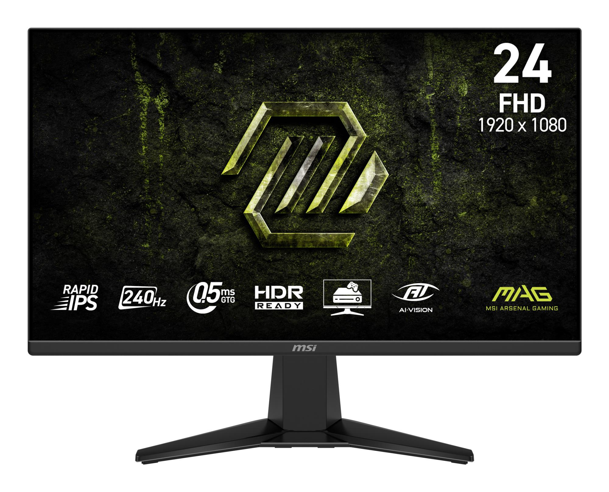 LCD Monitor MSI 23.8 " 1920 x 1080 pixels Full HD Native aspect ratio 16:9 LCD Flat MAG245FX24