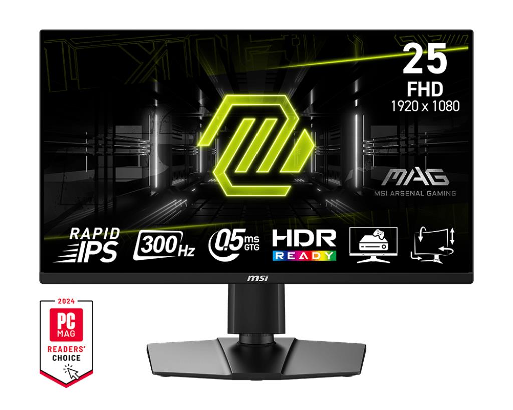LCD Monitor MSI 24.5 " 1920 x 1080 pixels Full HD Native aspect ratio 16:9 Flat MAG255PXF