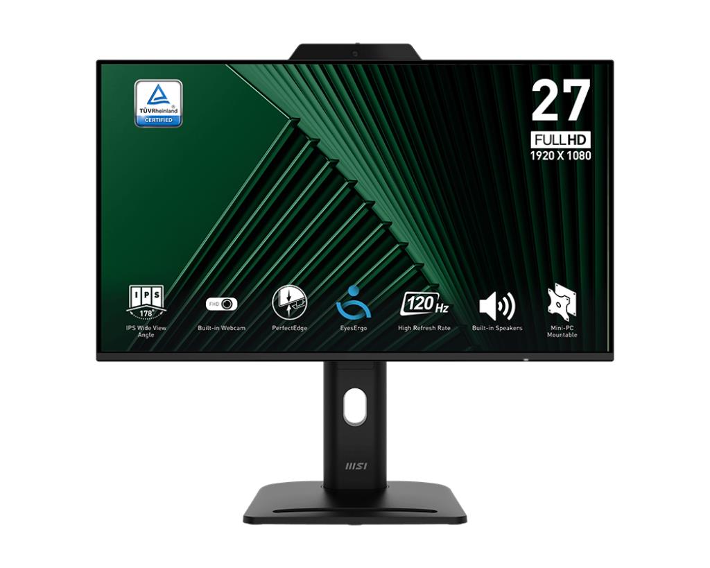 LCD Monitor MSI PRO MP272PMG 27" Business Panel IPS 1920x1080 16:9 120 Hz Speakers PROMP272PMG