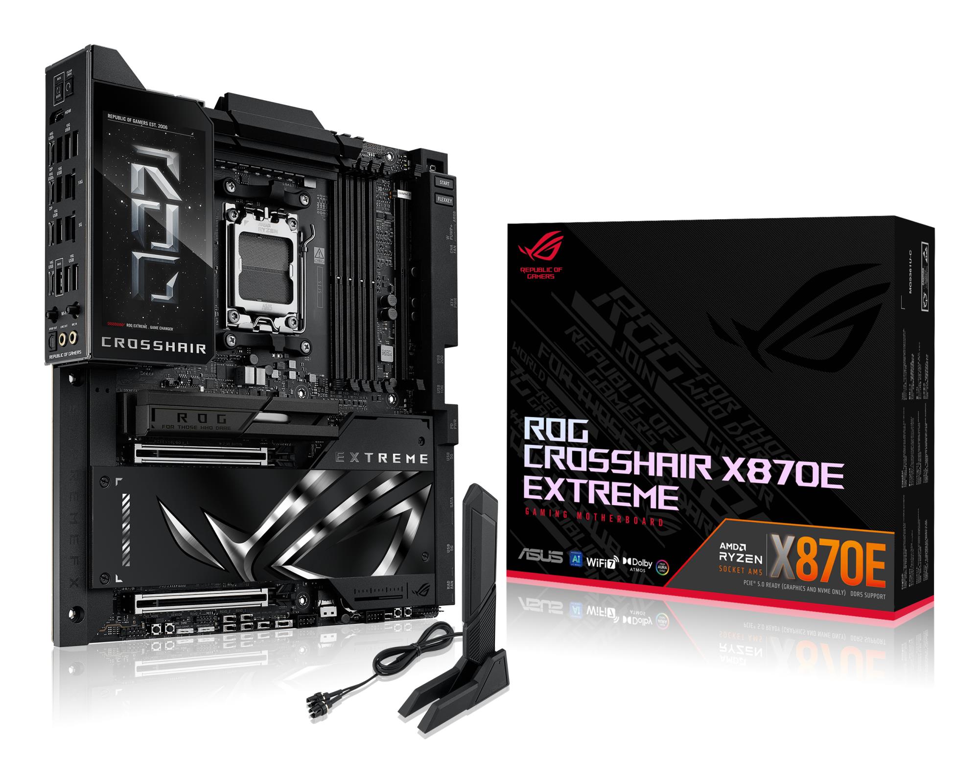 Mainboard ASUS AMD X870E SAM5 EATX Memory DDR5 Memory slots 4 CROSSHAIRX870EEXTREME