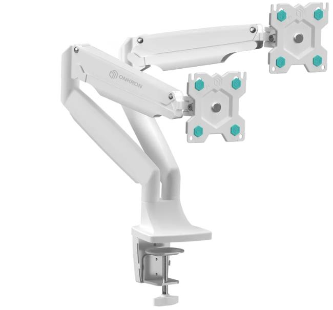 MONITOR ACC DESK MOUNT/13-32" WHITE G200-W ONKRON