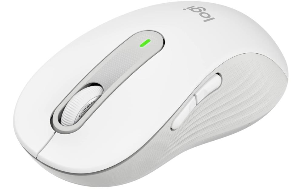 MOUSE USB OPTICAL WRL M650 L/WHITE LARG 910-006238 LOGITECH