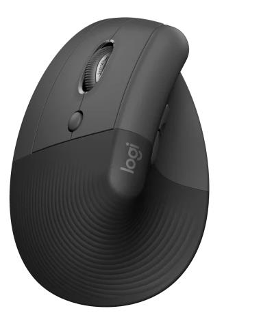 MOUSE USB WRL LIFT LEFT/GRAPHITE 910-006474 LOGITECH