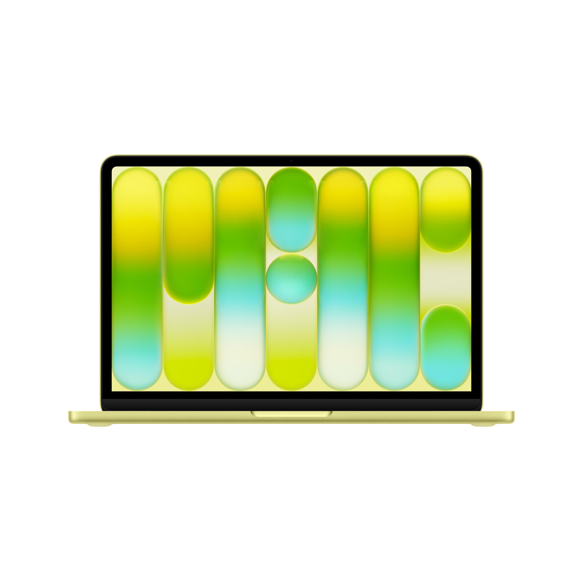 Notebook APPLE 13-inch MacBook Neo: Apple A18 Pro chip with 6-core CPU and 5-core GPU, 8GB, 512GB SSD, Touch ID - Citrus CPU Apple A A18 Pro 13 " 2408 x 1506 pixels RAM 8 GB SSD 512 GB Discrete graphics Not available On-board graphics Yes OS installed macOS Tahoe Colour Lime Weight 1.23 kg MHFE4B/A