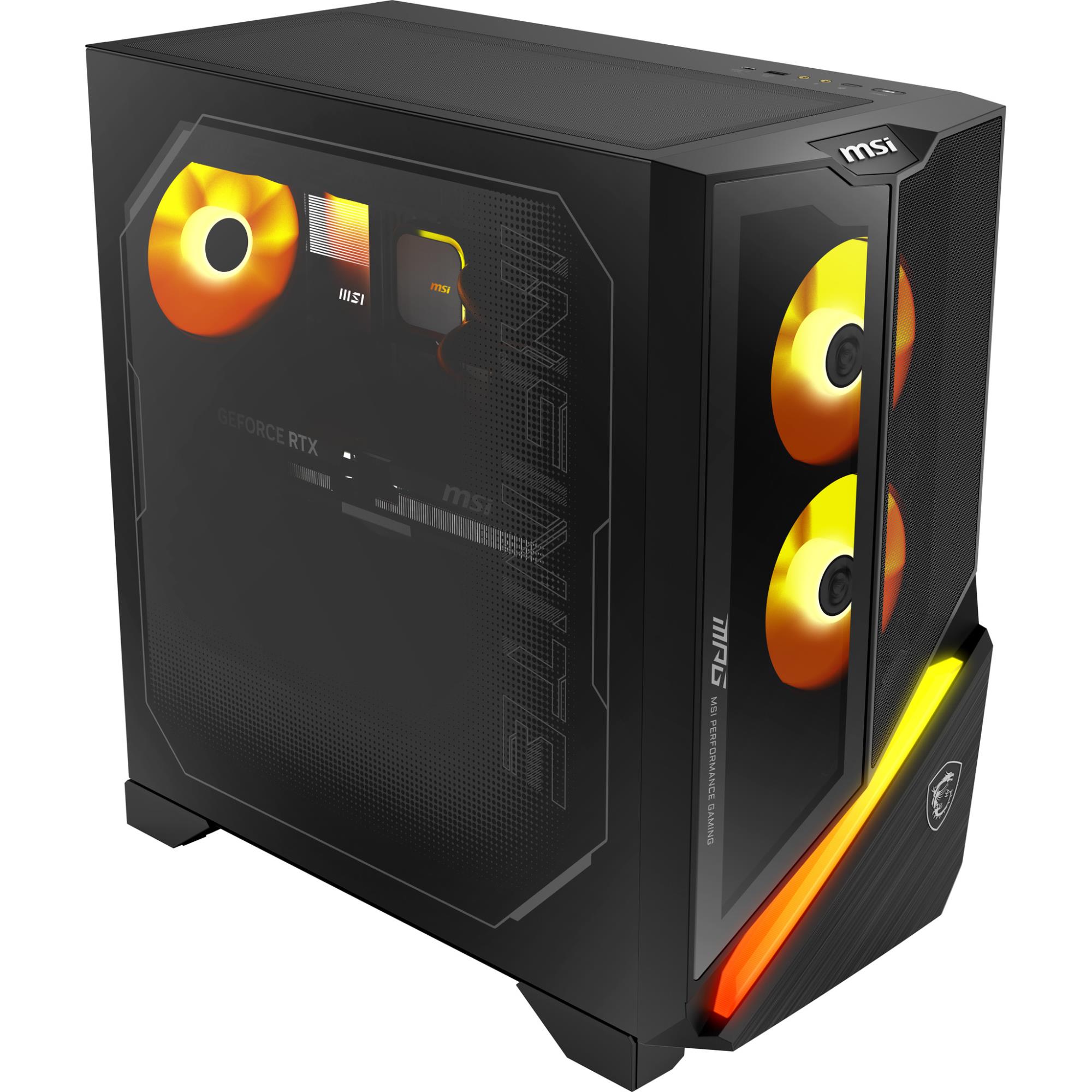 PC MSI Desktop AMD RyzenT 7 7800X3D 32 GB DDR5-SDRAM Storage SSD SSD 1 TB NVIDIA GeForce RTX 5070 Ti On board graphics AMD Radeon Graphics Wi-Fi Yes Bluetooth Yes Windows 11 Home MPGINFZ3X3D7NVRR7-873EU