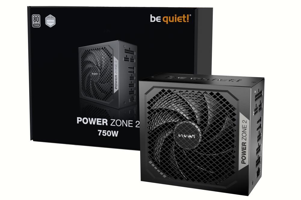 Power Supply BE QUIET POWER ZONE 2 850 Watts Peak Power 920 Watts Efficiency 80 PLUS PLATINIUM MTBF 100000 hours BP007EU