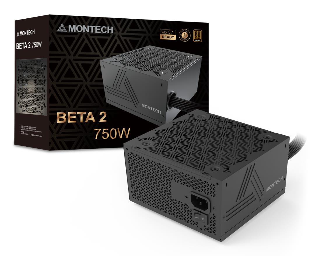 Power Supply MONTECH BETA 2 ATX PC 100 - 240 V 750 W BETA2750W