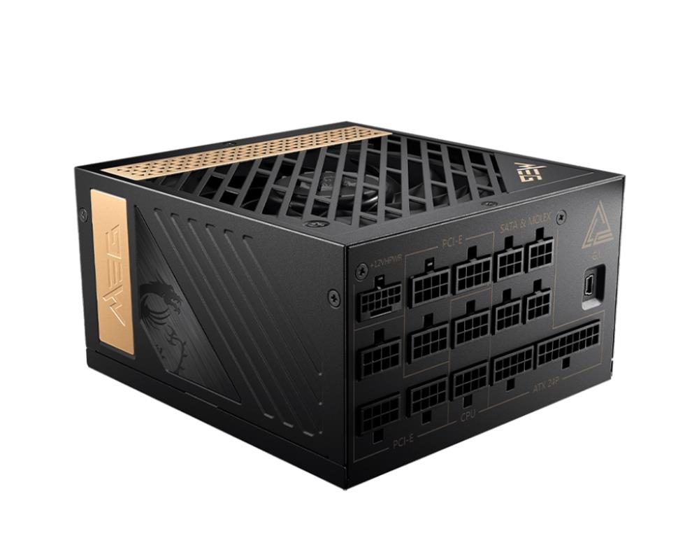 Power Supply MSI MEG AI1300P PCIE5 ATX PC 100 - 240 V 1300 W MEGAI1300PPCIE5