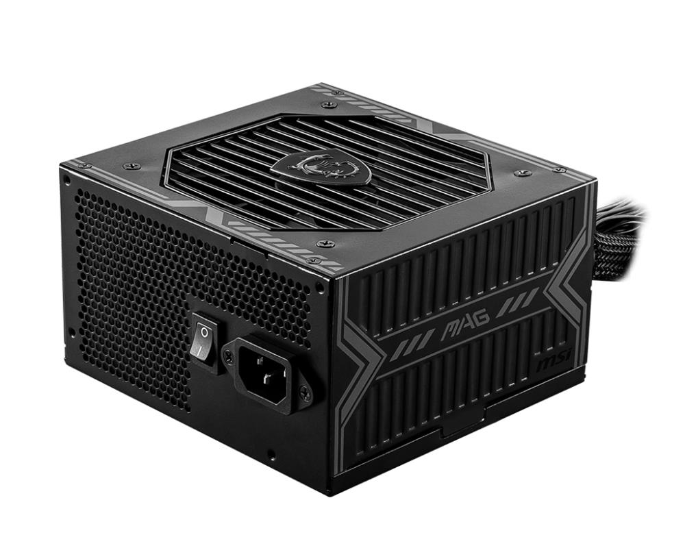 Power Supply MSI 550 Watts Efficiency 80 PLUS BRONZE PFC Active MAGA550BN
