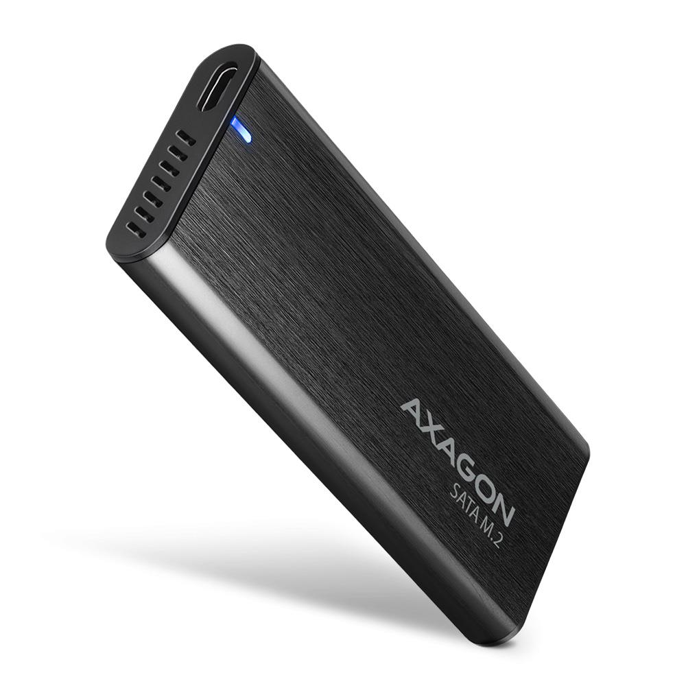 SSD ACC ENCLOSURE M.2 SATA/USB-C EEM2-SBC AXAGON