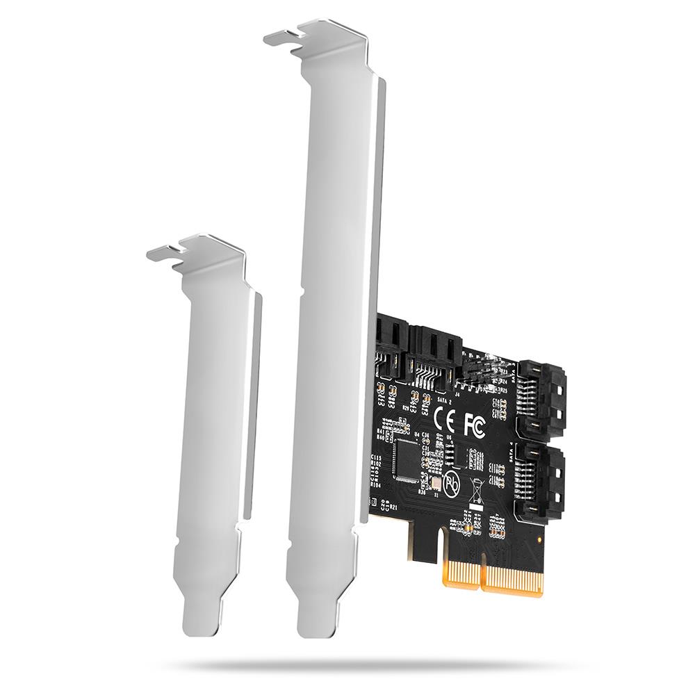 SSD ACC I/O CONTROLLER PCIE/SATA 6G PCES-SA4X4 AXAGON