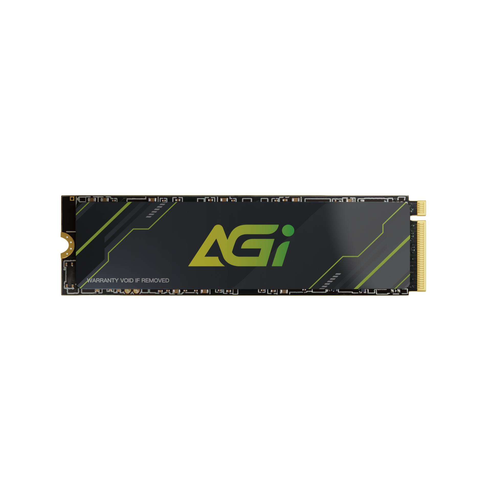 SSD AGI 600xTBW rating MTBF 1600000 h Read speed 4700 MB/s Write speed 2800 MB/s NVMe Yes PCI Express 4.0 M.2 1000 GB AGI1T0G43AI818-CB