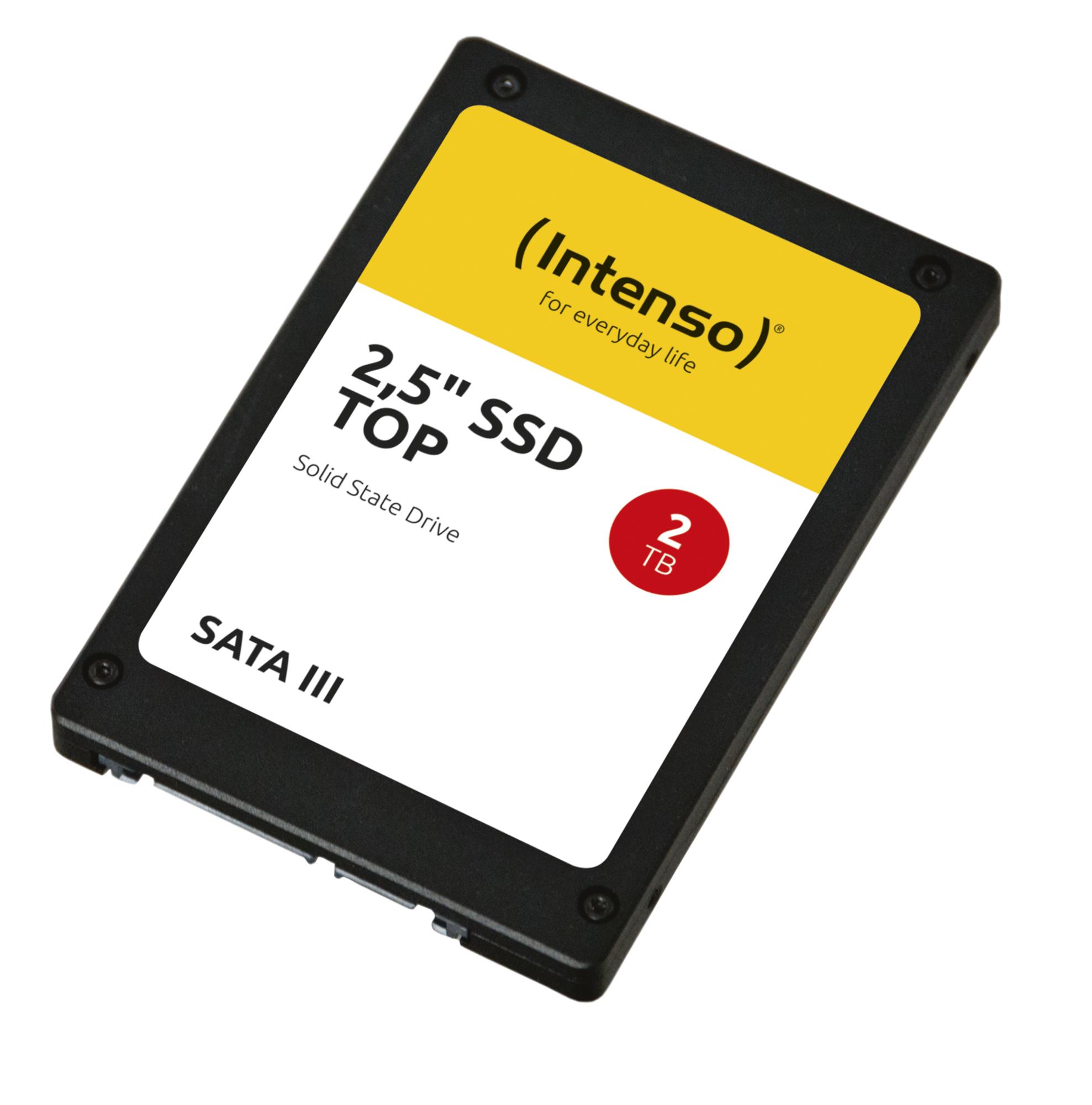 SSD INTENSO 2000 GB Serial ATA Write speed 520 MB/s Read speed 550 MB/s 2.5" 960xTBW rating MTBF 2000000 h 3812470
