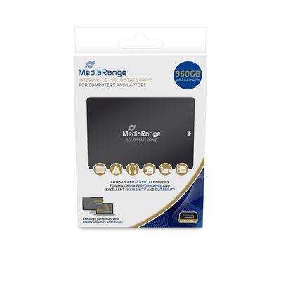 SSD MEDIARANGE  960 GB Serial ATA III Write speed 480 MB/s Read speed 550 MB/s Blister 2.5" MR1004