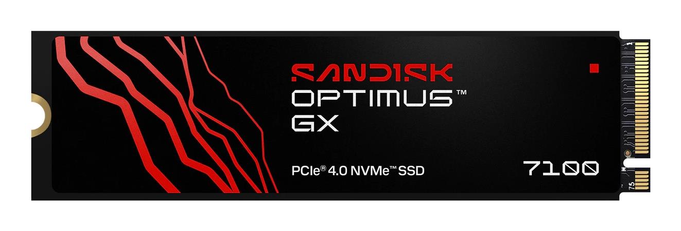 SSD SANDISK 300xTBW rating MTBF 1750000 h Read speed 6800 MB/s Write speed 5800 MB/s NVMe Yes PCI Express 4.0 M.2 500 GB SDSP71500GAN-000E0
