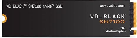 SSD SANDISK Read speed 7000 MB/s Write speed 6700 MB/s NVMe Yes PCI Express 4.0 M.2 4000 GB POWERED BY SANDISK Black SN7100 WDS400T4X0E-00CJA0