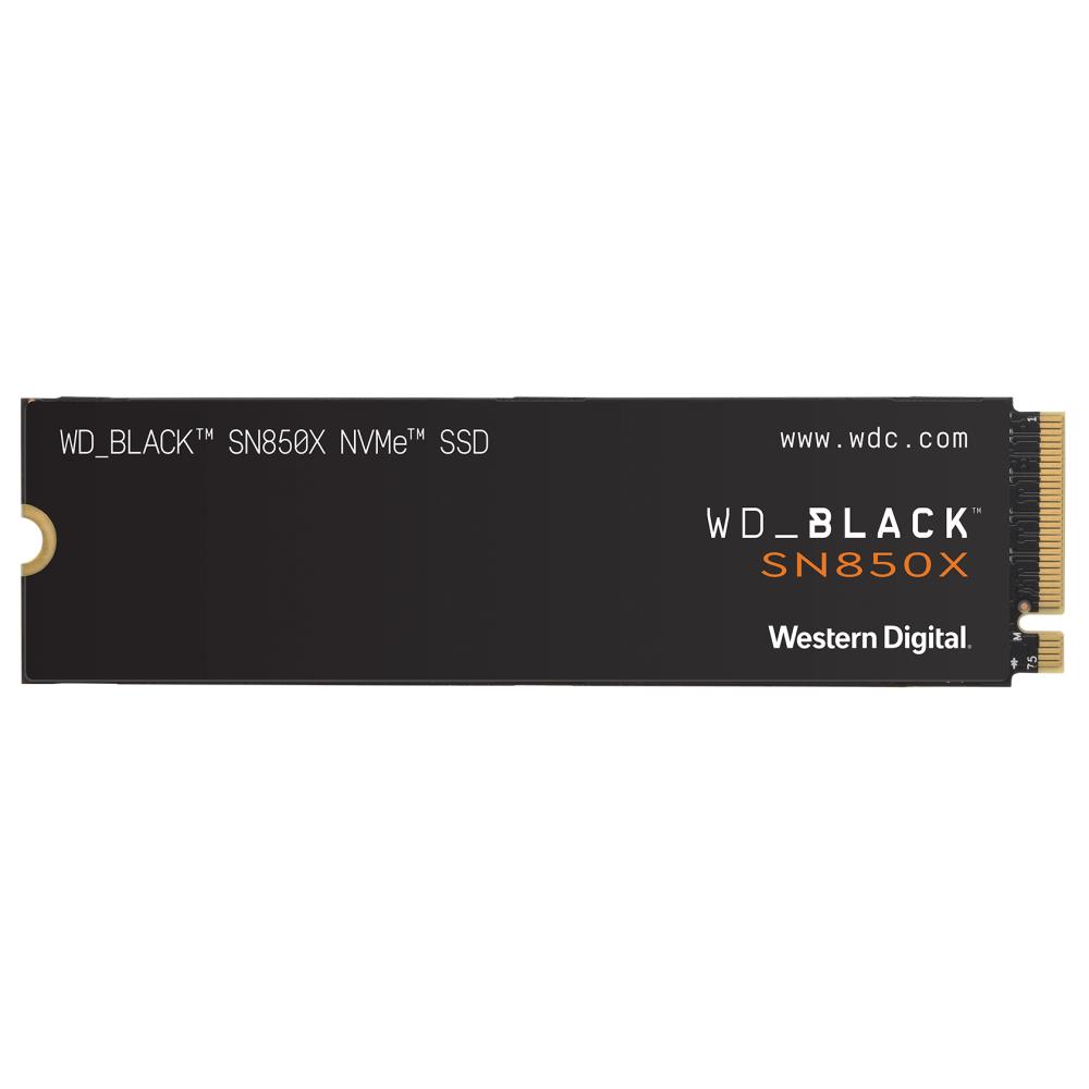 SSD SANDISK 2400xTBW rating Read speed 7300 MB/s Write speed 6600 MB/s NVMe Yes PCI Express 4.0 M.2 4000 GB POWERED BY SANDISK Black SN850X WDS400T2X0E