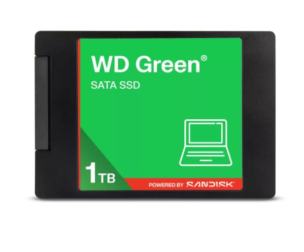 SSD SANDISK Green POWERED BY SANDISK 1000 GB Serial ATA III Read speed 545 MB/s 2.5" WDS100T5G0A-00CPT0