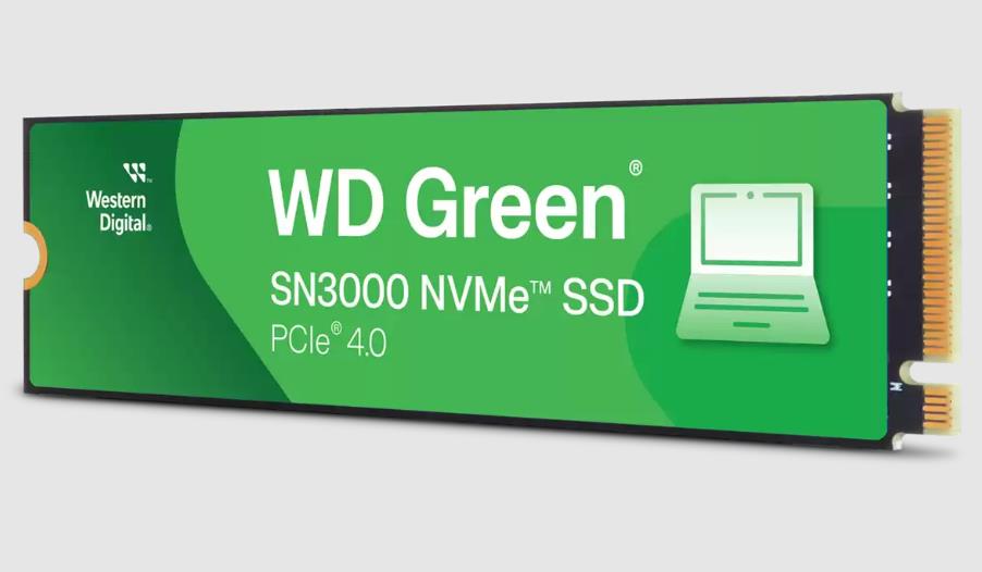 SSD SANDISK 150xTBW rating MTBF 1.75 h NVMe Yes PCI Express 4.0 M.2 500 GB POWERED BY SANDISK Green WDS500G4G0E