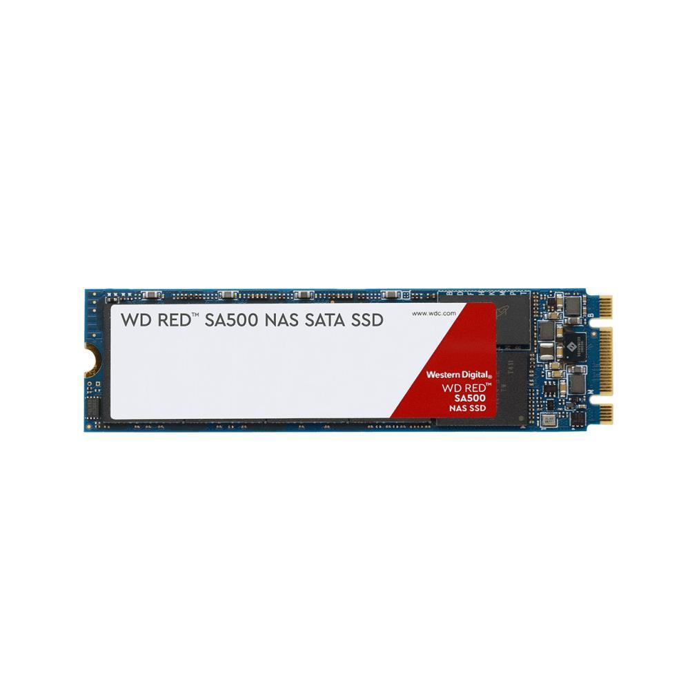 SSD SANDISK 1300xTBW rating MTBF 1750000 h Read speed 560 MB/s Write speed 530 MB/s Serial ATA III M.2 2000 GB POWERED BY SANDISK Red SA500 WDS200T1R0B