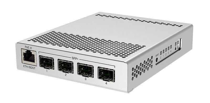 Switch MIKROTIK PoE ports 1 CRS305-1G-4S+IN