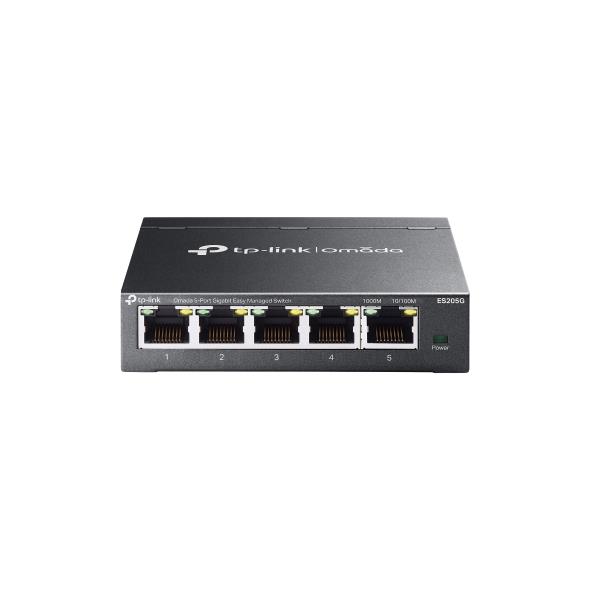 Switch TP-LINK ES205G Switch type Managed 5xRJ-45 ports RJ-45 Ports Type Gigabit Ethernet (10/100/1000) ES205G