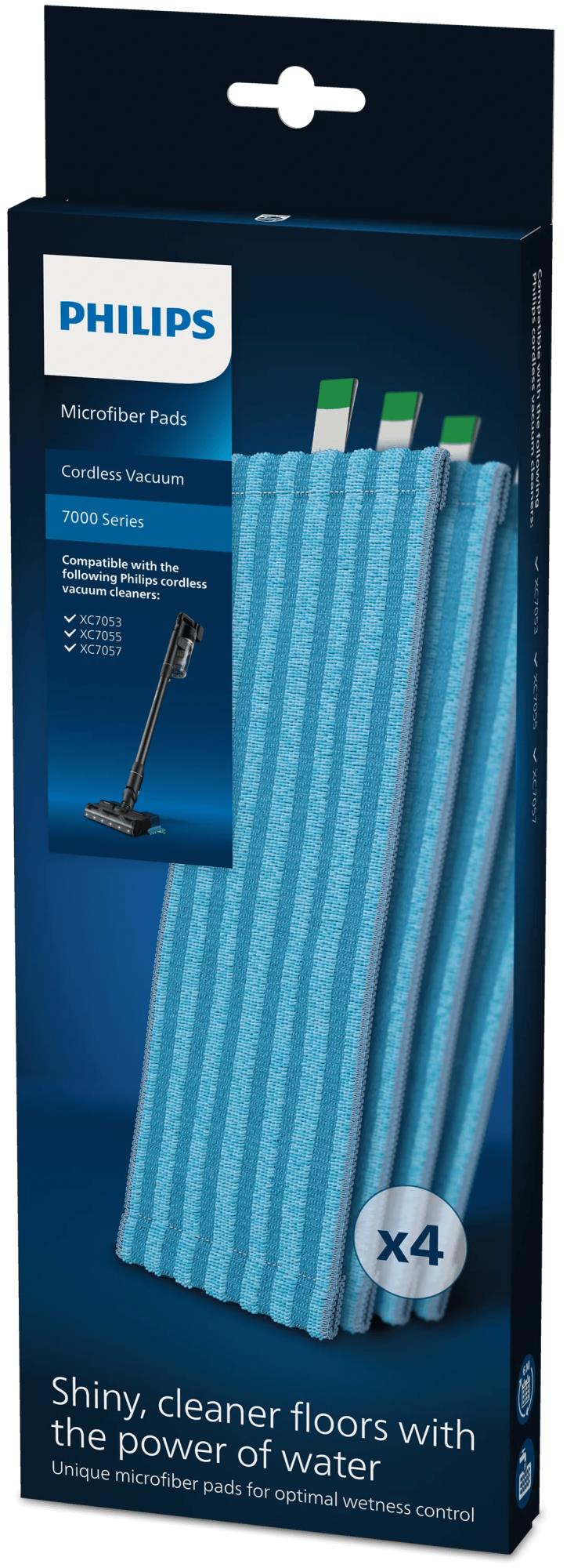 Vacuum Cleaner Accessory PHILIPS Mop pad For XC6553, XC6557, XC7053, XC7055, XC7057, XC7163, XC7167 XV1670/02